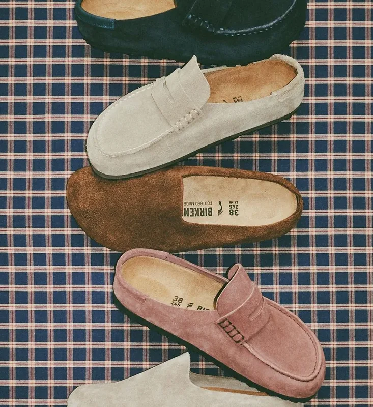 Birkenstock Amsterdam Suede Clogs