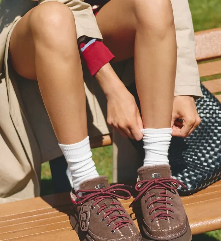 UGG® Heritage Lace-Up Slippers