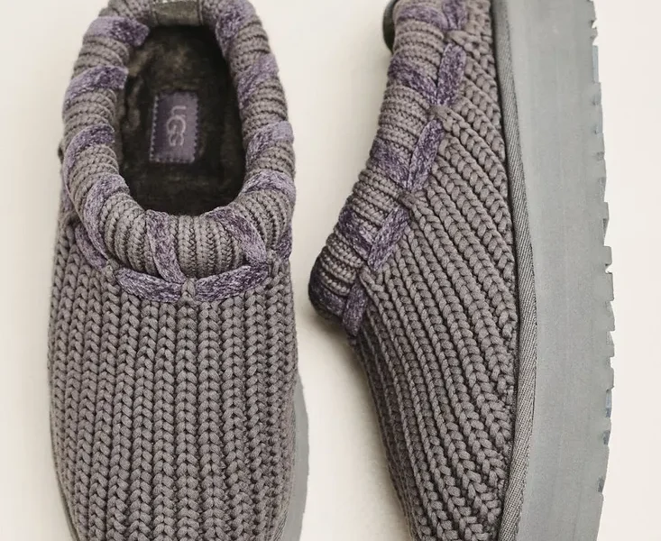 UGG® Tazz Whipstitch Knit Slippers