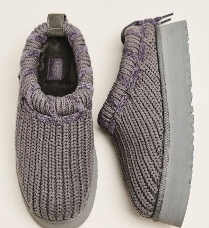 UGG® Tazz Whipstitch Knit Slippers
