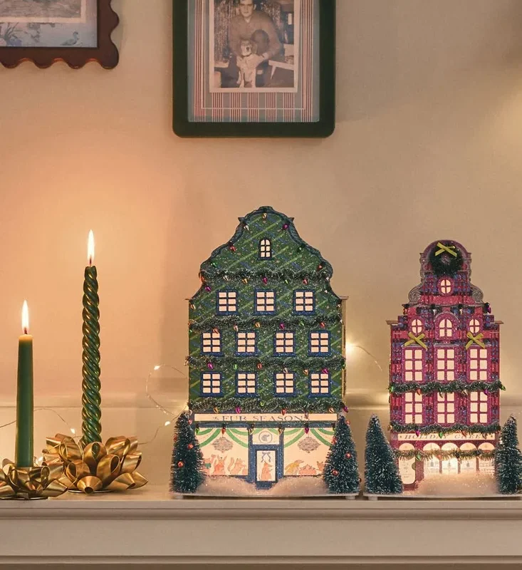 Emily Taylor x Anthropologie Light-Up Holiday House