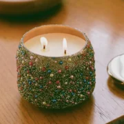 The Gather Candle by Anthropologie: Woody White Pine & Cashmere