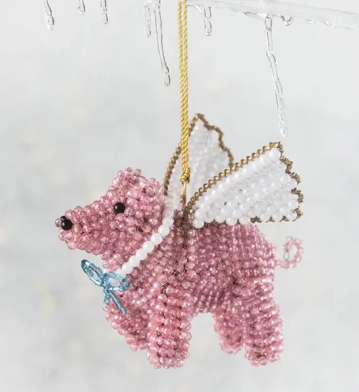 Susan Alexandra Beaded Ornament