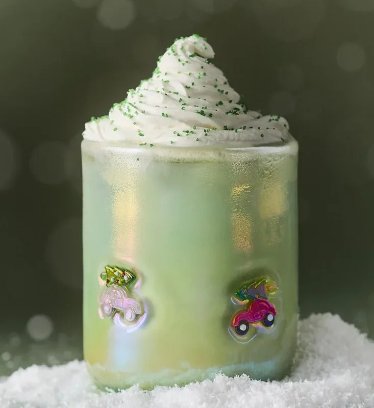 Festive Lustered Icon Juice Glass