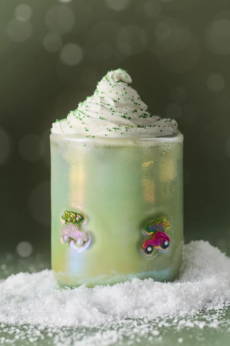 Festive Lustered Icon Juice Glass