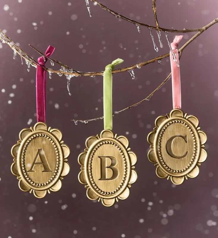 Louisa Monogram Ornament