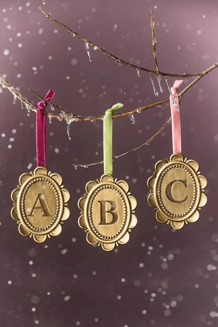 Louisa Monogram Ornament