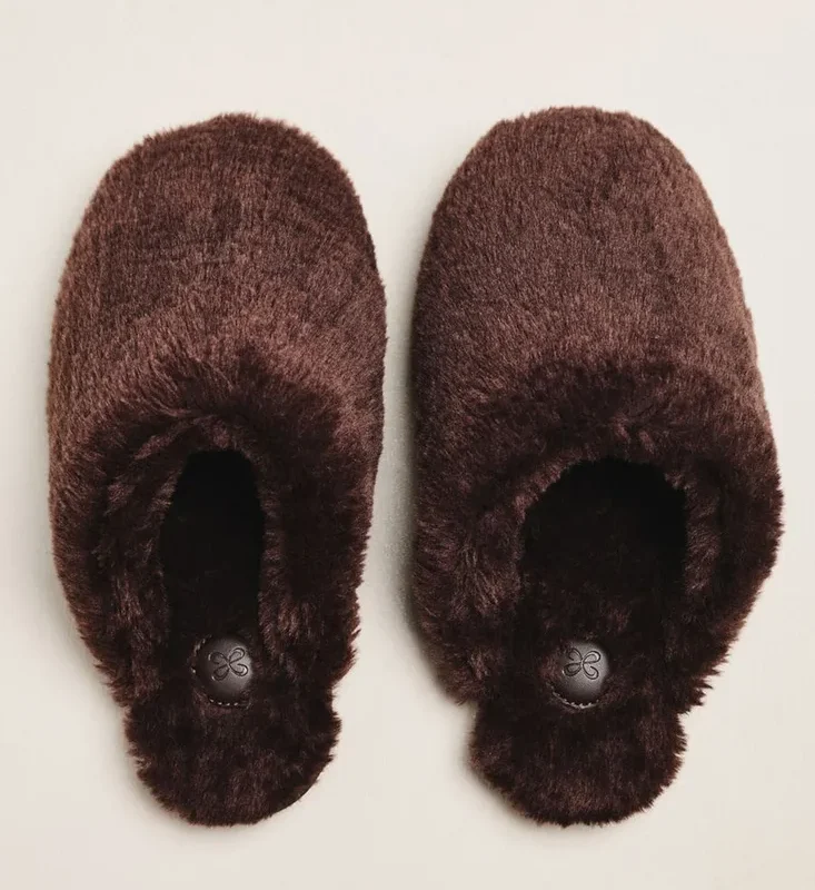 Maeve Faux Fur Slippers