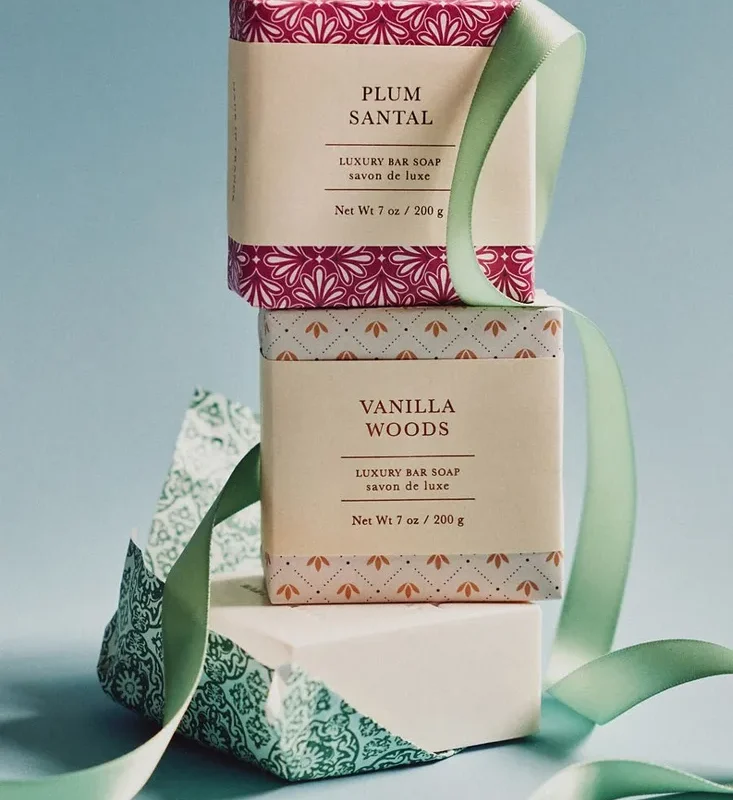 By Anthropologie Holiday Bar Soap