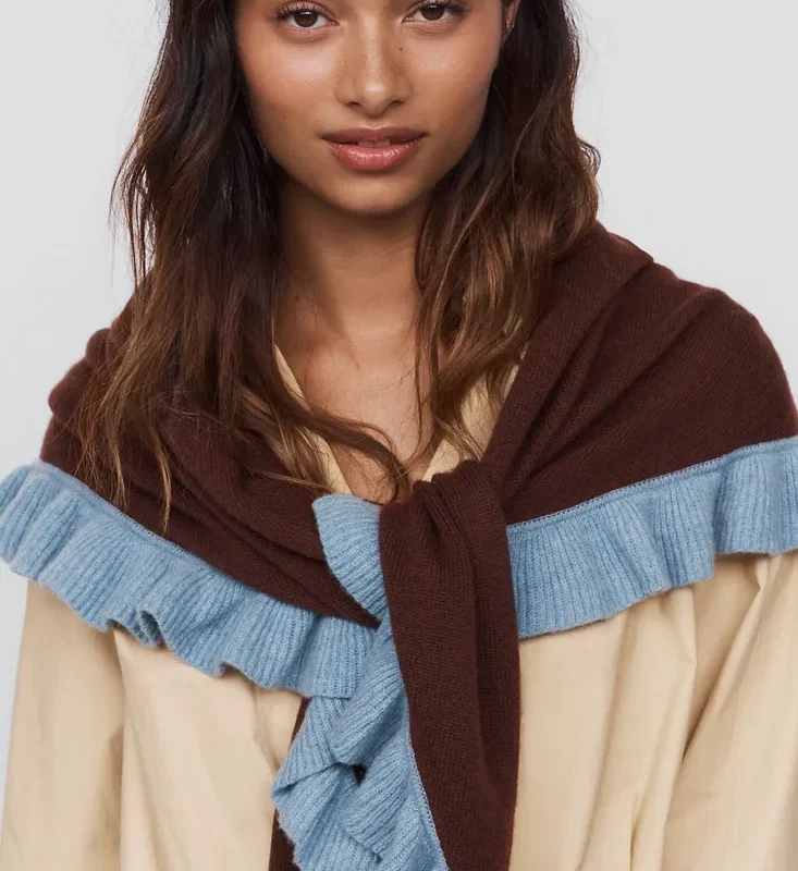 TBCo 100% Merino Wool Large Triangle Scarf