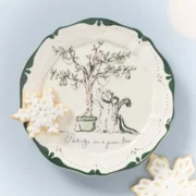 SWINK 12 Days of Christmas Dessert Plates