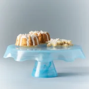 Tatu Swirled Glass Cake Stand