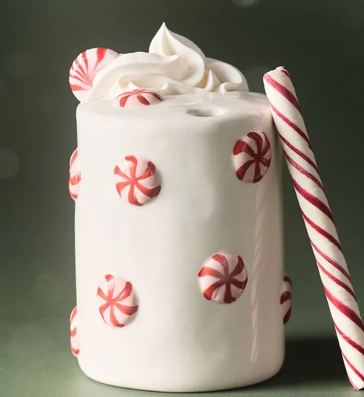 Holiday Icon Porcelain Demi Sipper