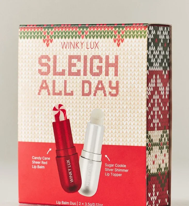 Winky Lux Sleigh All Day Lip Balm Duo