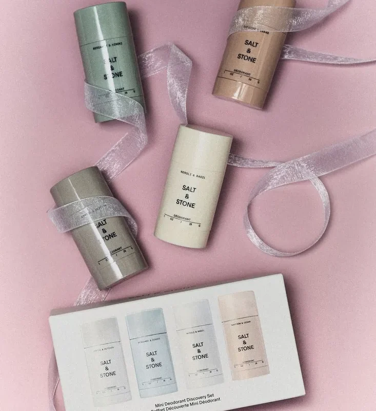 Salt & Stone Mini Deodorant Set