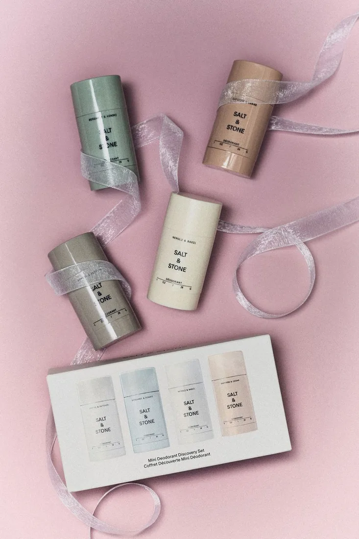 Salt & Stone Mini Deodorant Set