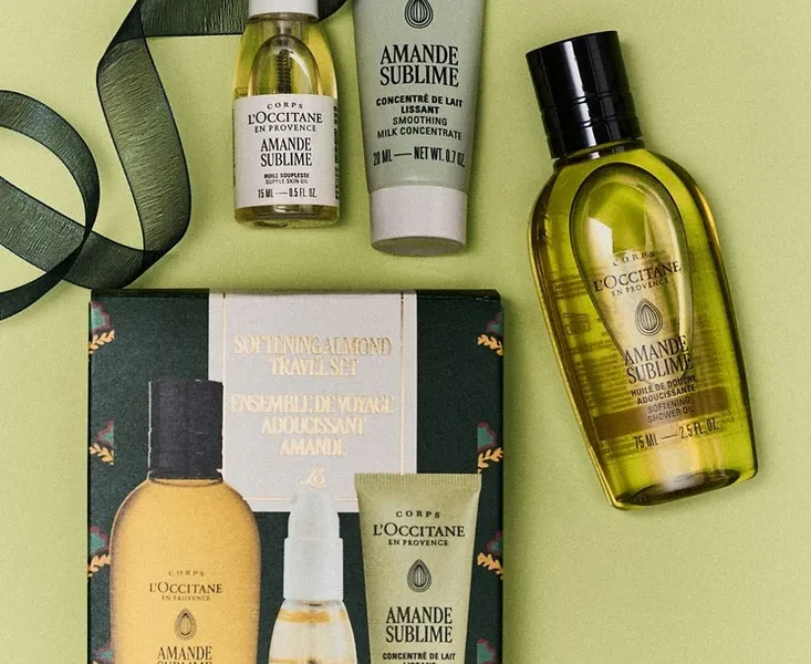 L'Occitane Softening Almond Travel Set