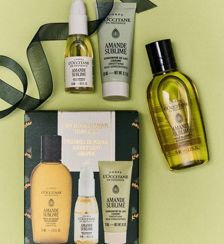 L'Occitane Softening Almond Travel Set