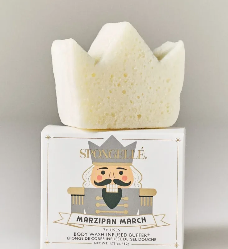 Spongelle Holiday Nutcracker Body Buffer