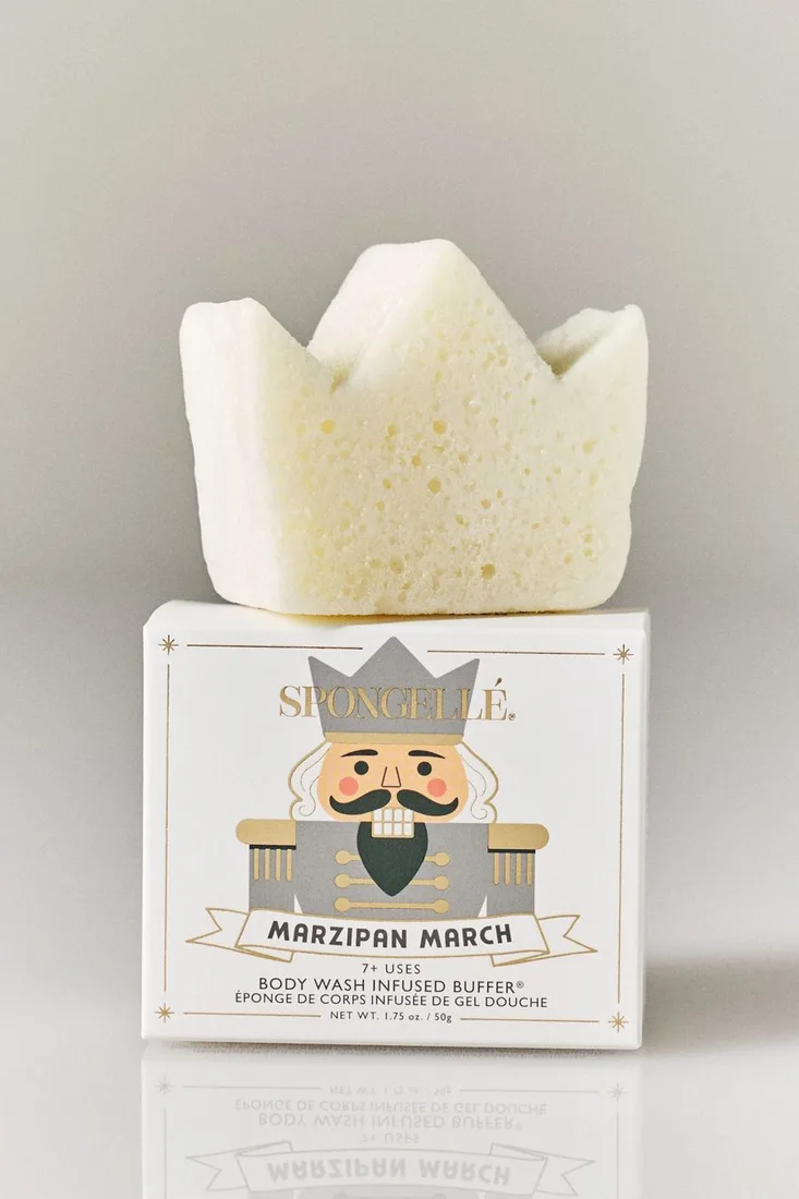 Spongelle Holiday Nutcracker Body Buffer