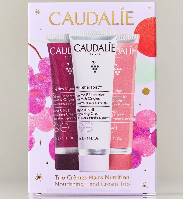 Caudalie Hand Cream Trio Holiday Set