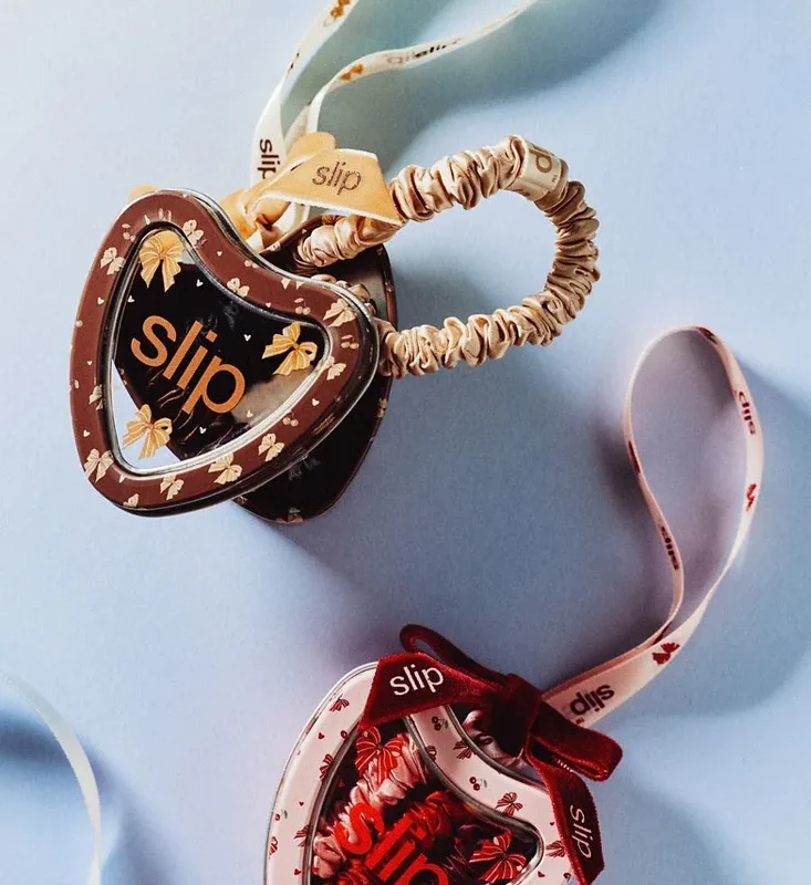 Slip Scrunchie Ornament Coquette Bows