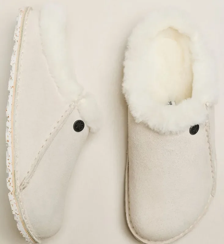 Birkenstock Zermatt Premium Suede Shearling Clogs