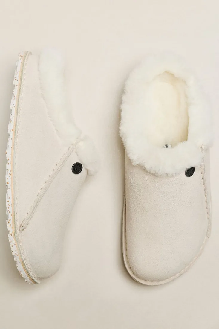 Birkenstock Zermatt Premium Suede Shearling Clogs