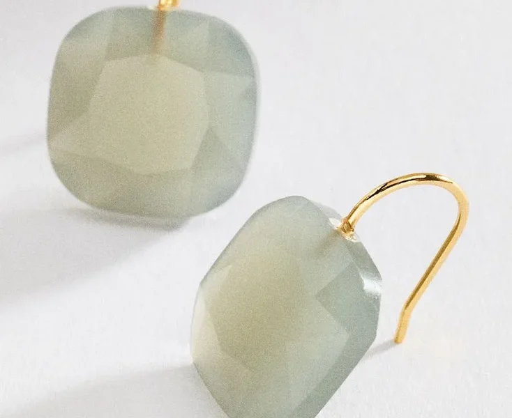 Floating Crystal Earrings