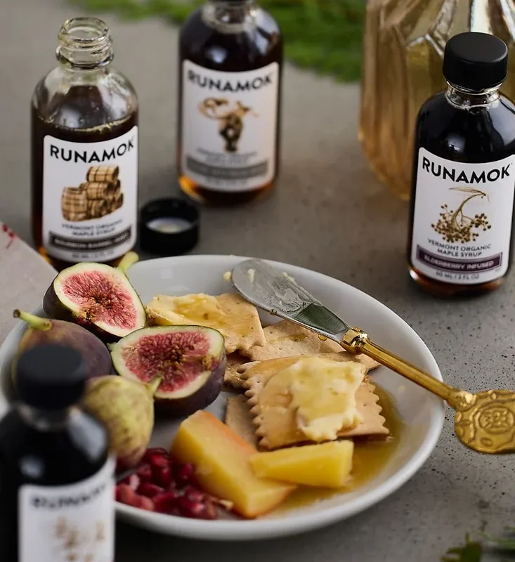Terrain Runamok Cheese Pairing Maple Syrups, Set of 4