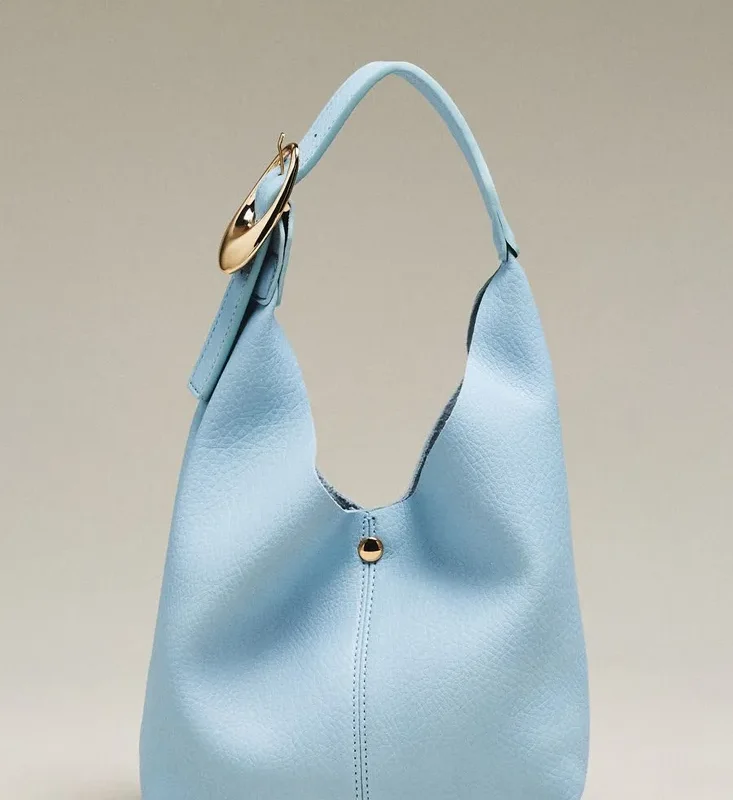 Love Knot Slouchy Bag: Mini Buckle Edition