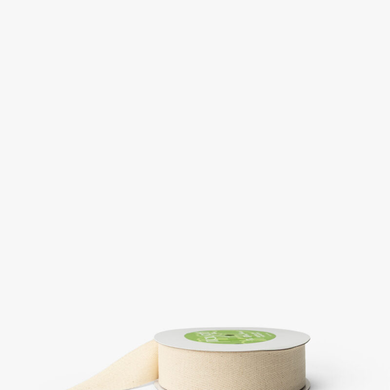 1.5" Woven Cotton Twill Ribbon McGee & Co.