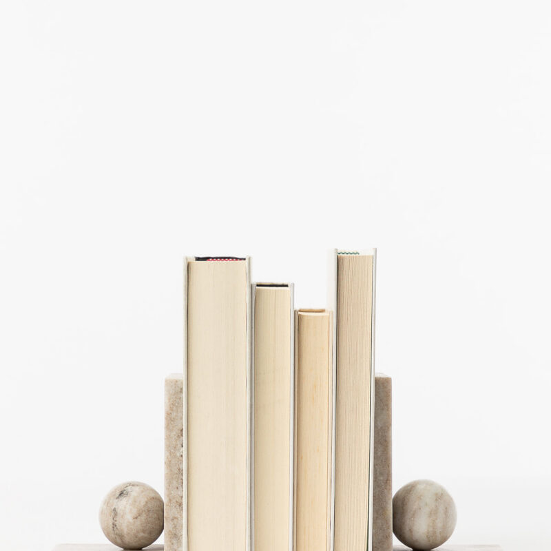 Adar Marble Bookends (Set of 2) McGee & Co.