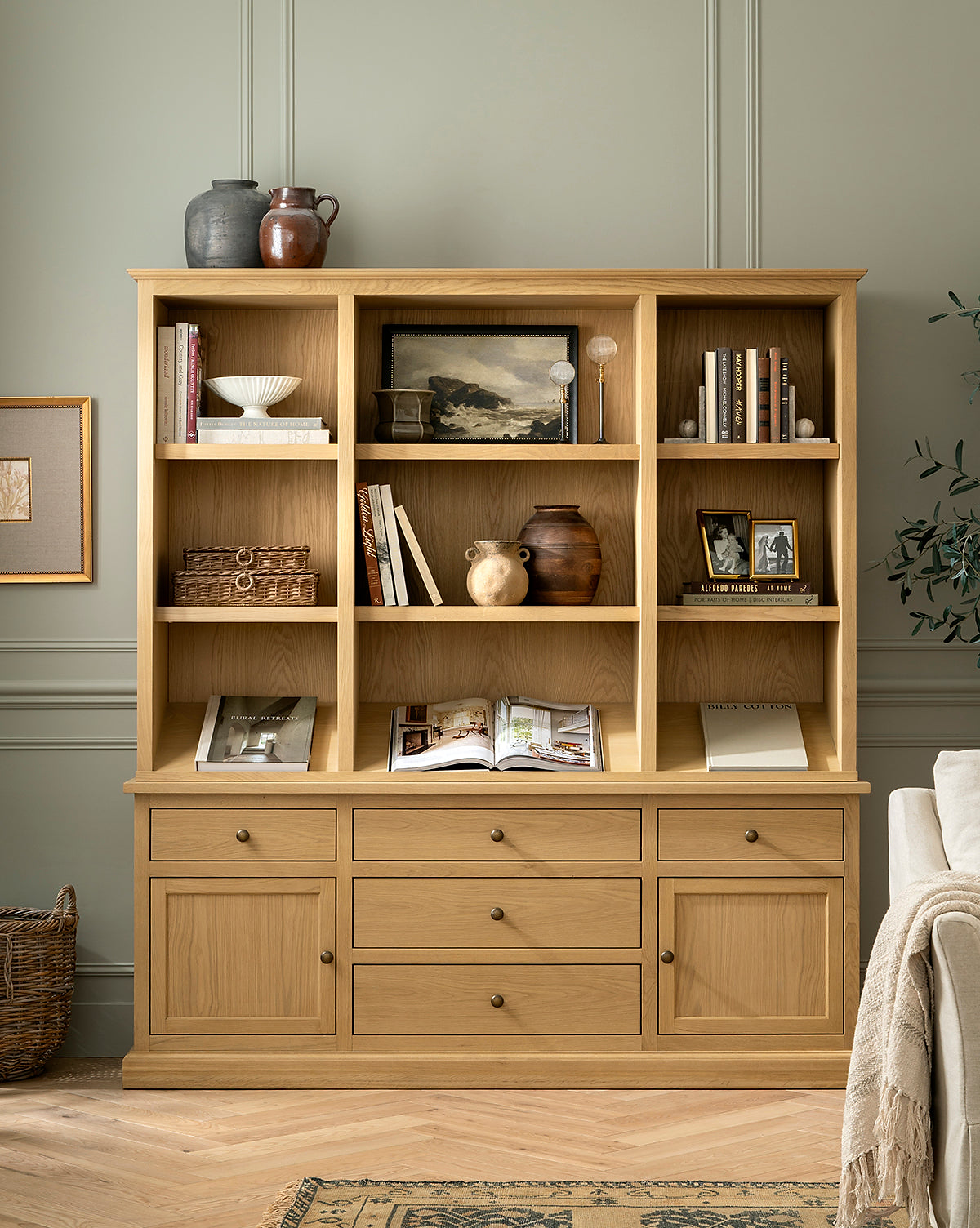 Adler Oak Cabinet McGee & Co.