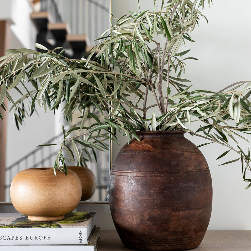 Aged Wood Vase McGee & Co.