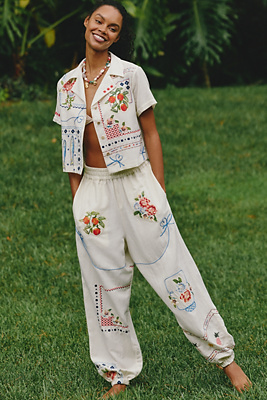 Agua Bendita Toscana Balloon Pants Anthropologie