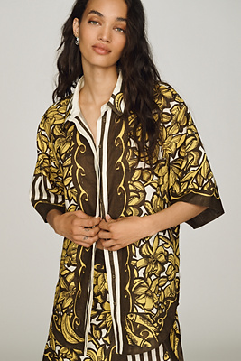 ALÉMAIS Mona Hemp Buttondown Shirt Anthropologie