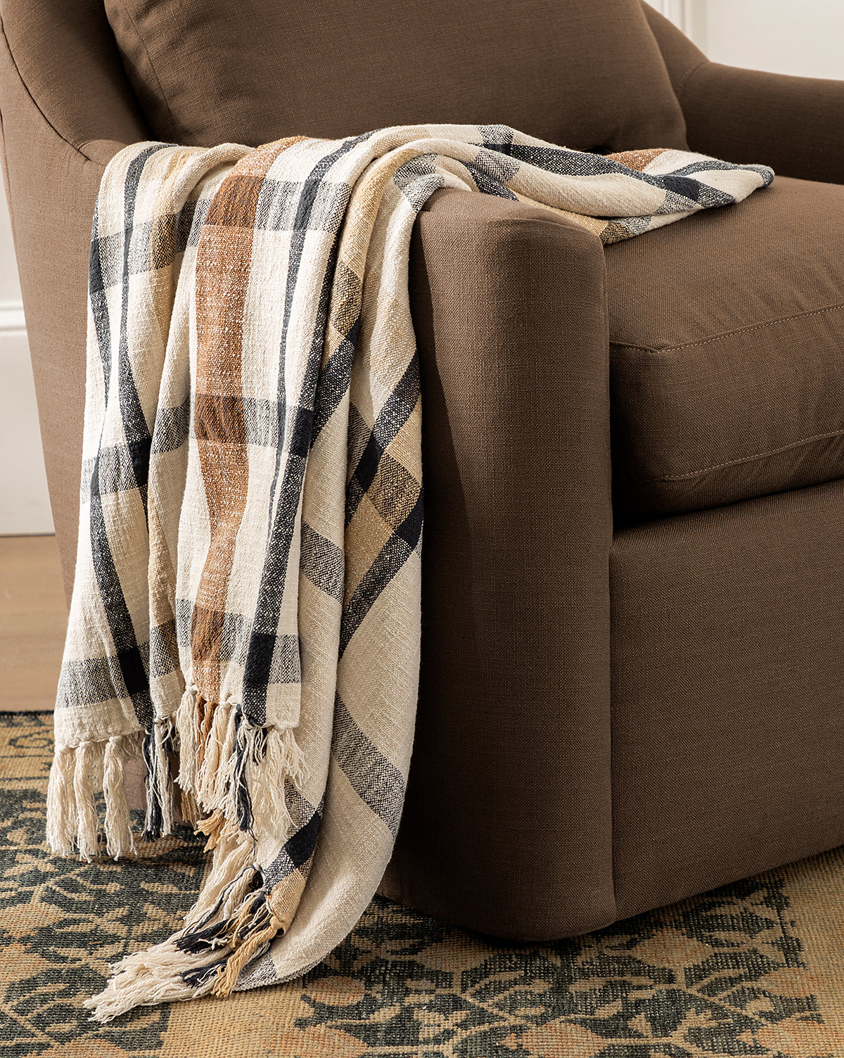 Albright Plaid Throw McGee & Co.