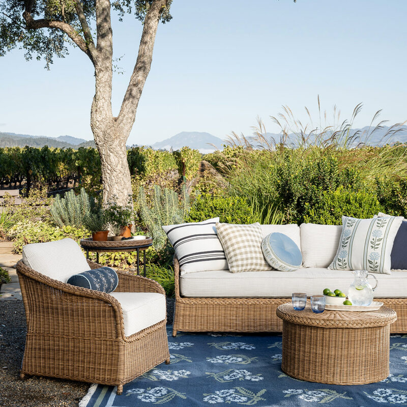 Aldridge Handwoven Indoor/Outdoor Rug McGee & Co.