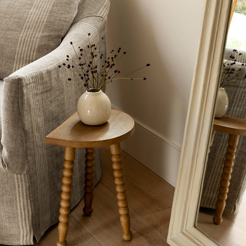 Alice Honey Wood Stool McGee & Co.