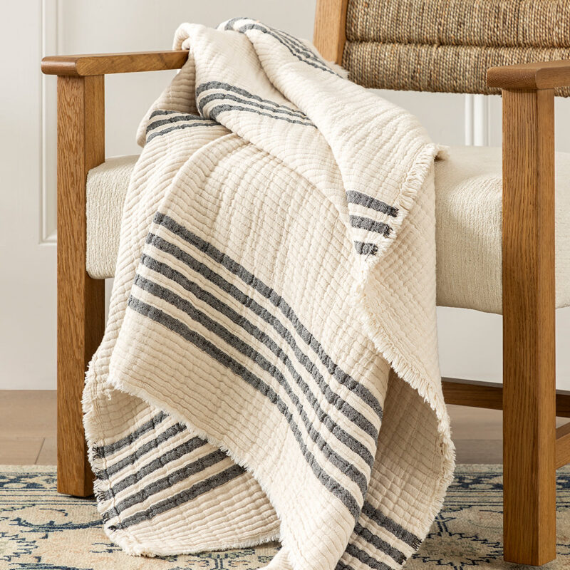 Anneliese Striped Throw McGee & Co.