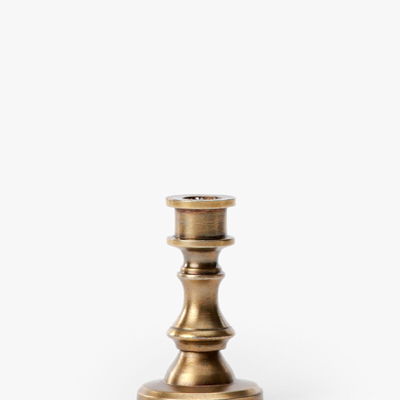 Antique Brass Mini Taper Holder McGee & Co.
