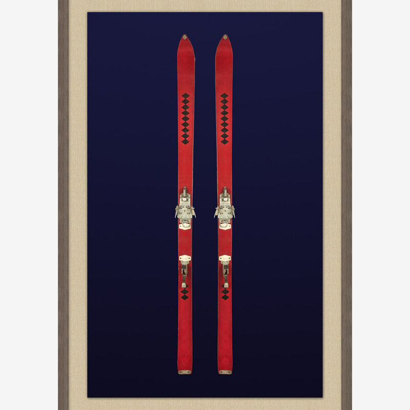Antique Navy Skis II McGee & Co.
