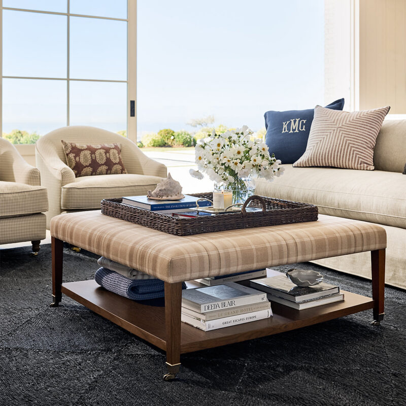 Antoinette Coffee Table Ottoman McGee & Co.