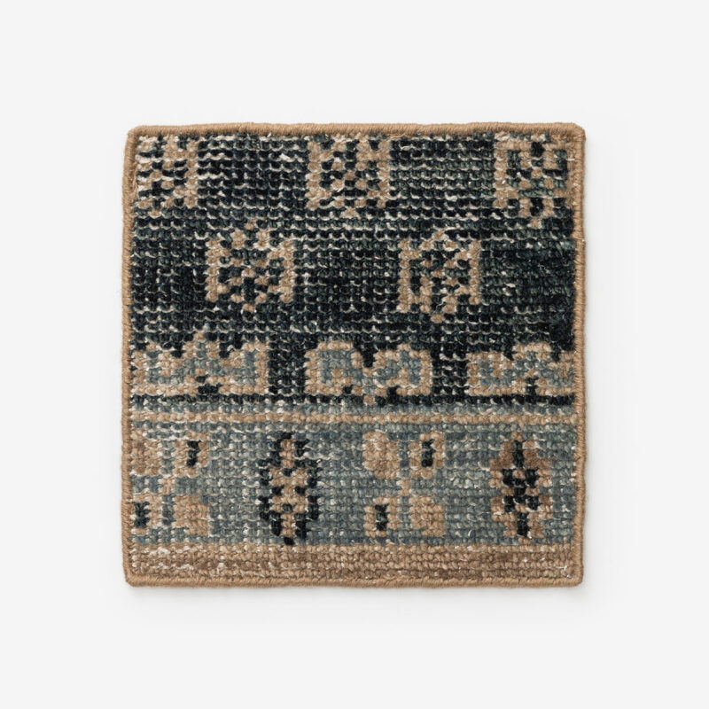 Anya Indigo Hand-Knotted Rug Swatch McGee & Co.