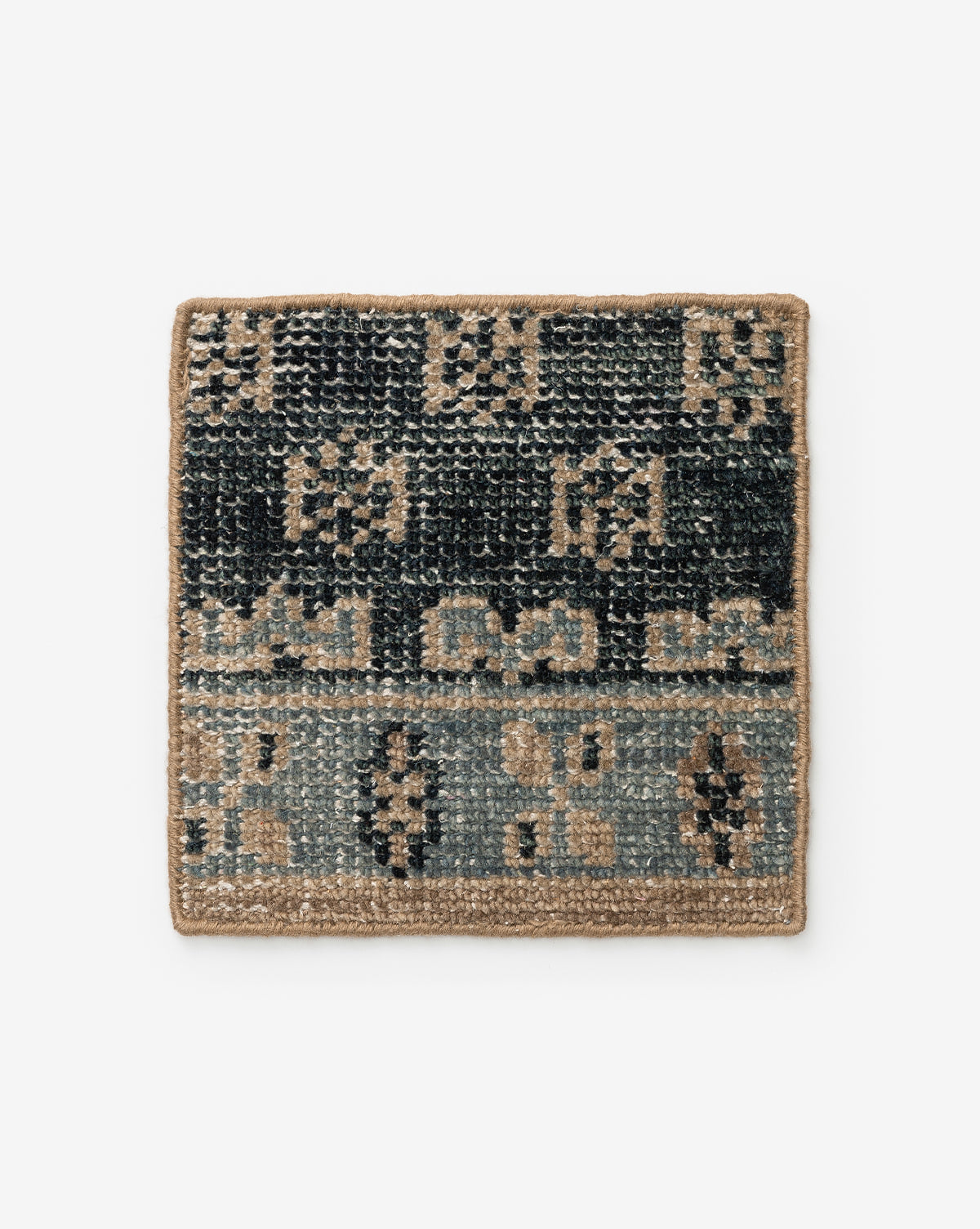 Anya Indigo Hand-Knotted Rug Swatch McGee & Co.