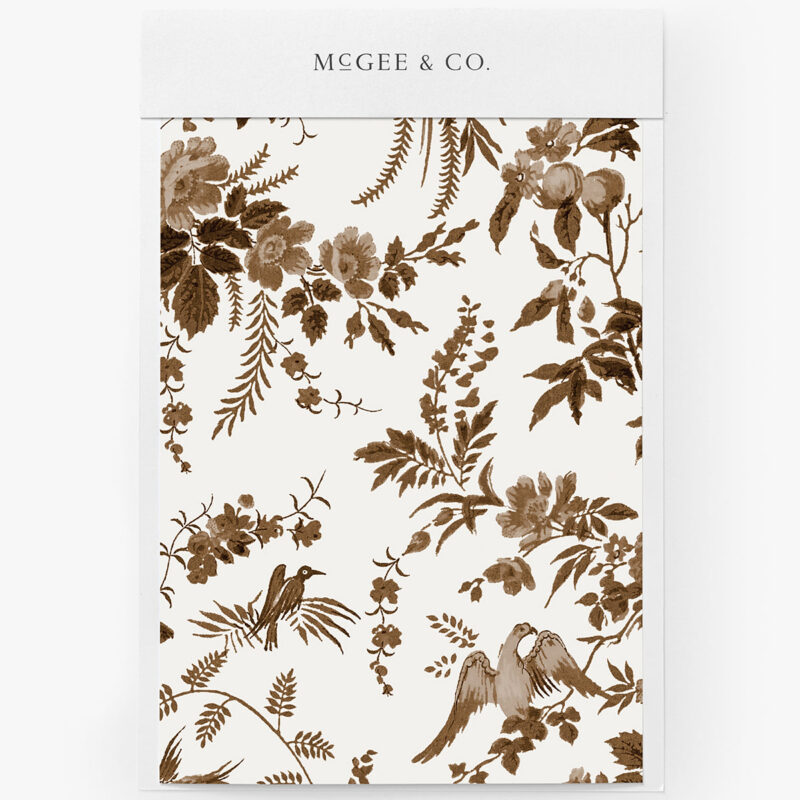 Arboretum Floral Wallpaper Swatch McGee & Co.