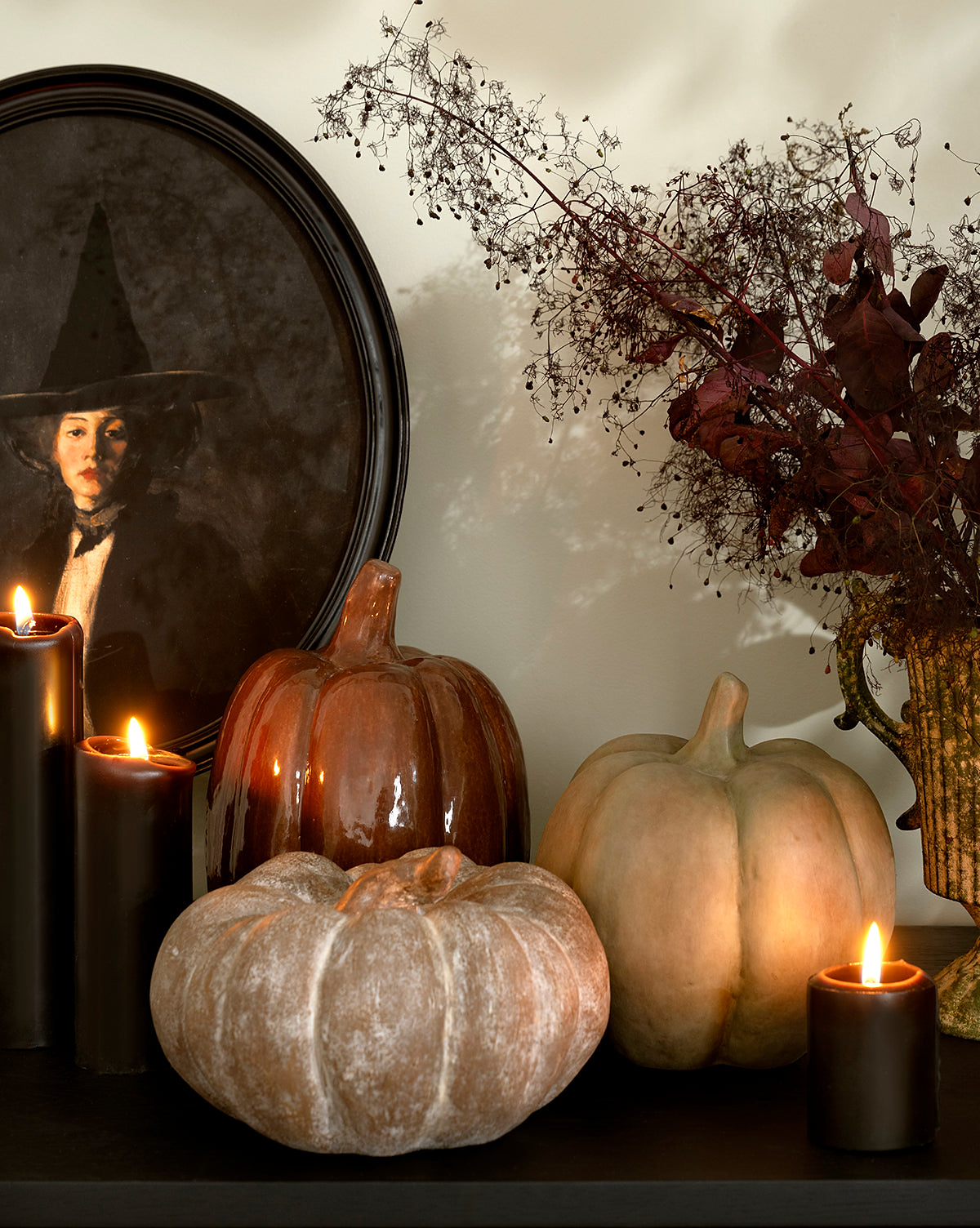 Autumn Pumpkin in Glossy Brown McGee & Co.