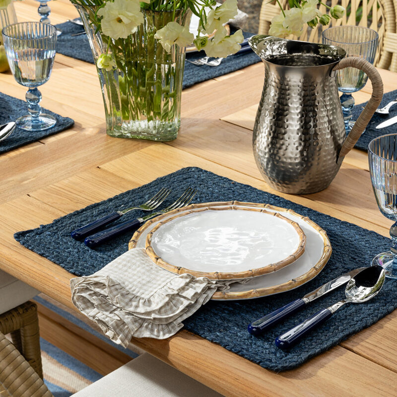 Bamboo Dinner Plates (Set of 4) McGee & Co.