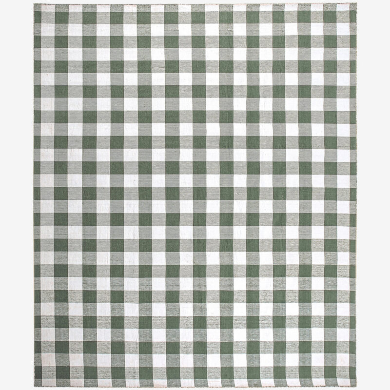 Belleville Green Handwoven Indoor/Outdoor Rug McGee & Co.